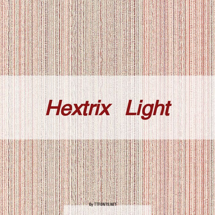 Hextrix Light example